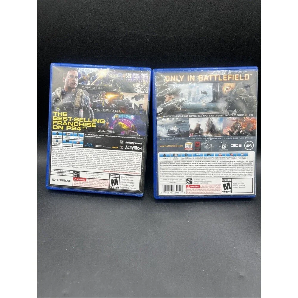 Sony PlayStation 4 PS4 Call of Duty: Infinite Warfare & Battlefield 4